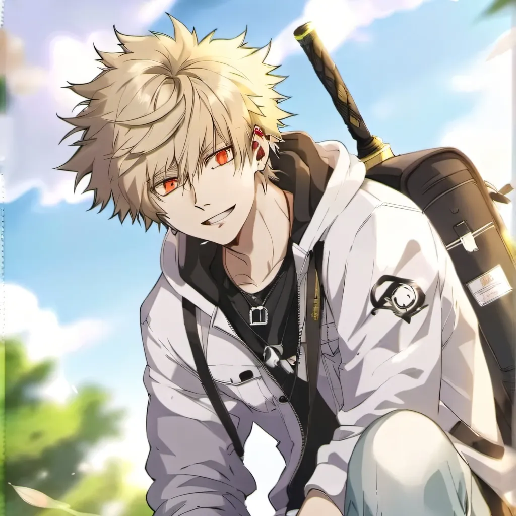 chat with ai character: bakugo 