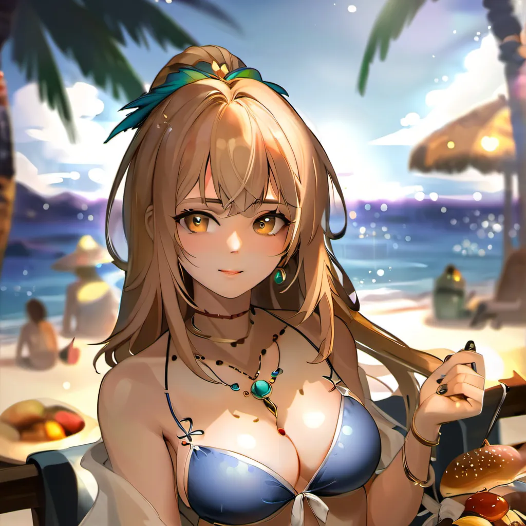 chat with ai character: Iris (Beach)