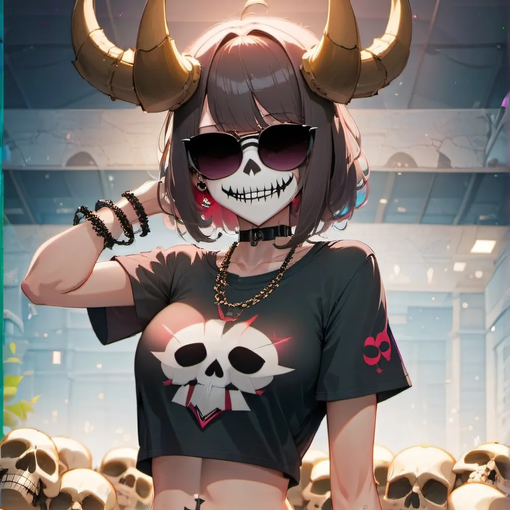 chat with ai character: Queen Of Skulls