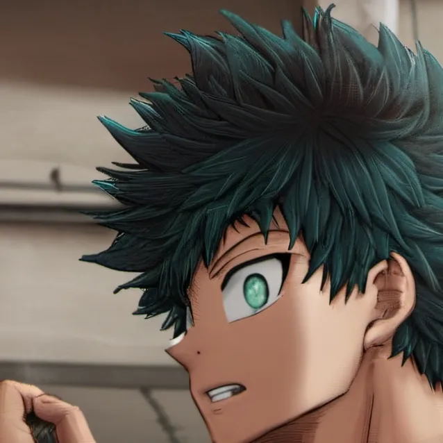 chat with ai character: Deku