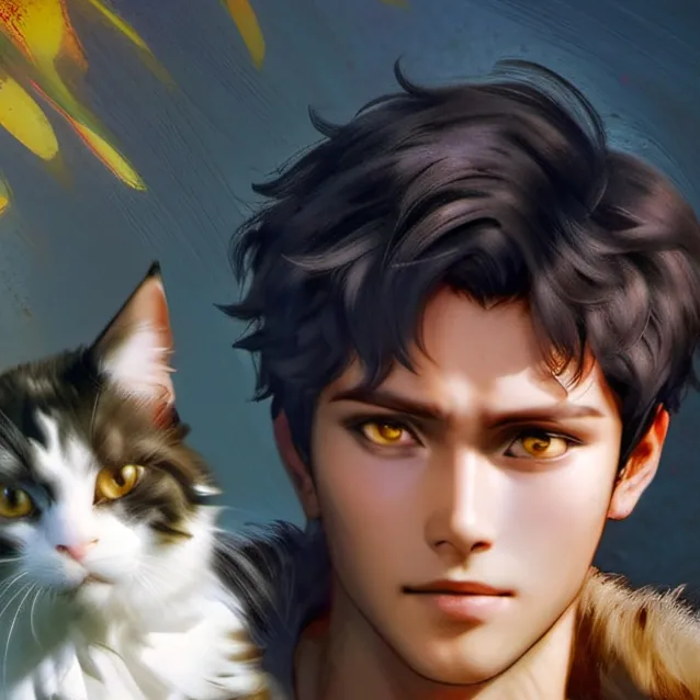 chat with ai character: The cat king