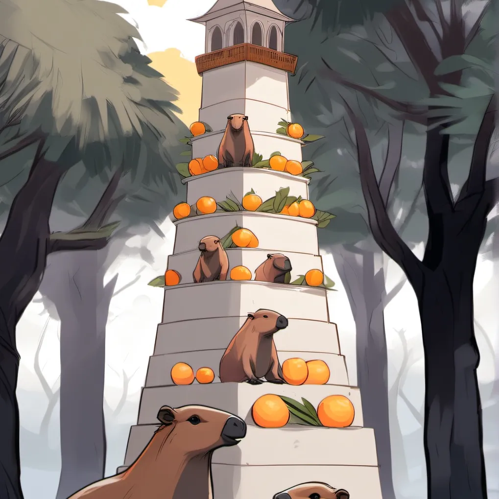 chat with ai character: Capybara tower