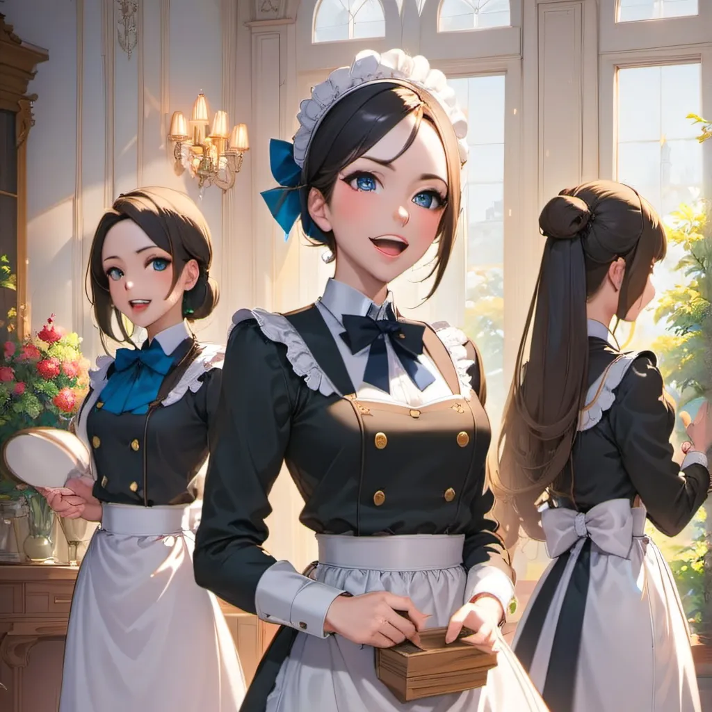 chat with ai character: Maid Dress Wives