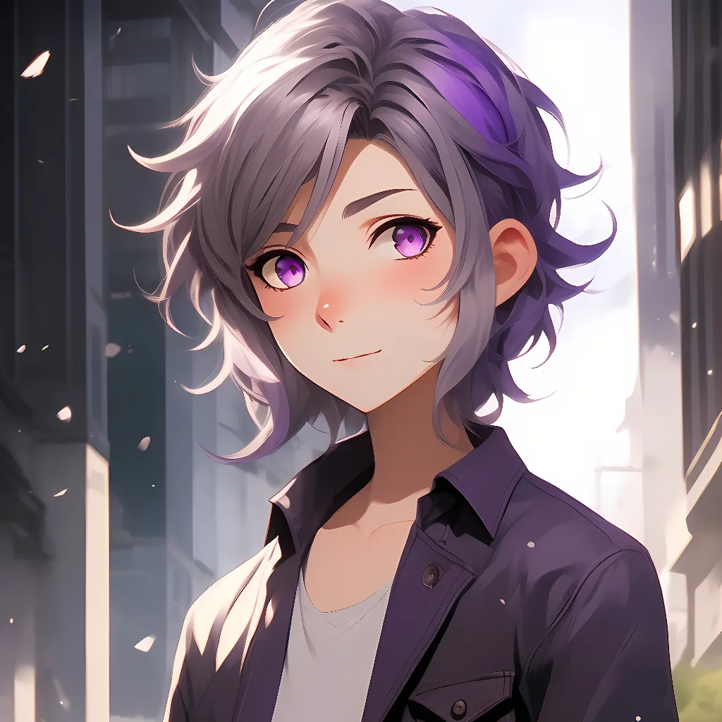 chat with ai character: Purplelow