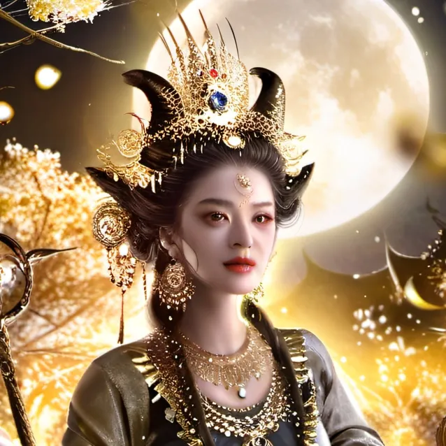 chat with ai character: moon goddess 
