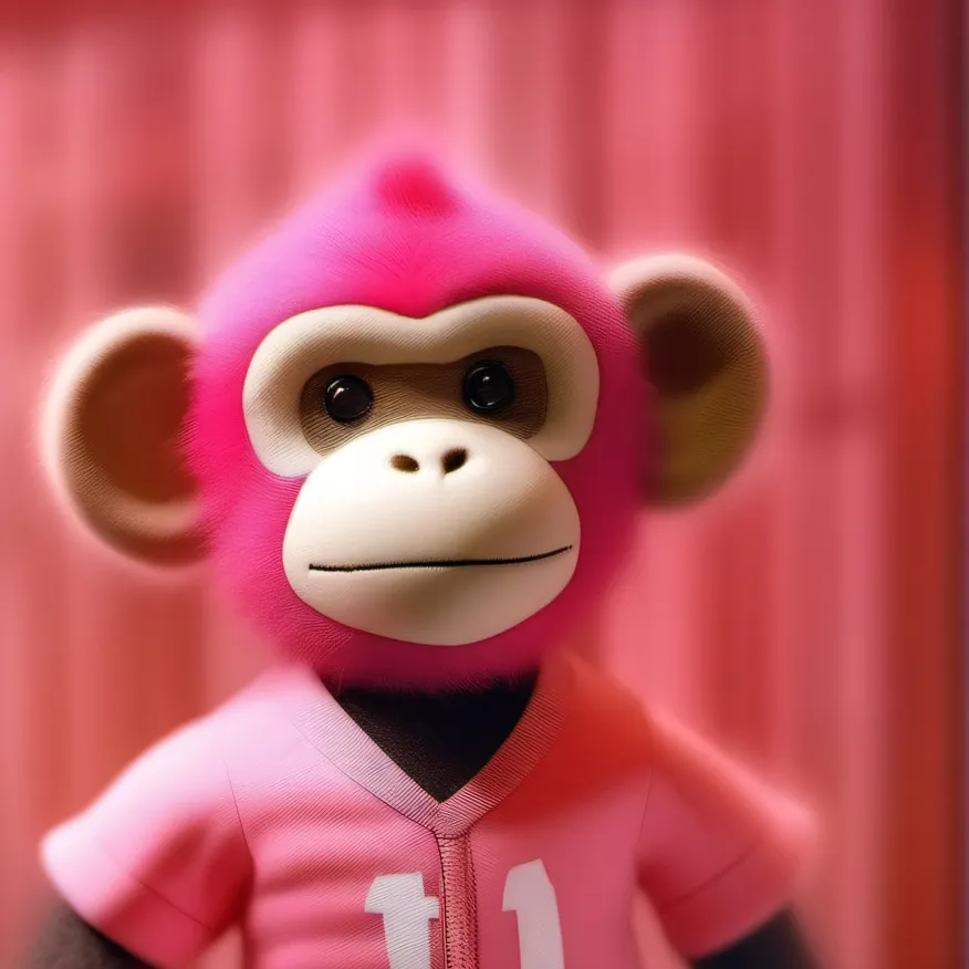 chat with ai character: pink monkey 