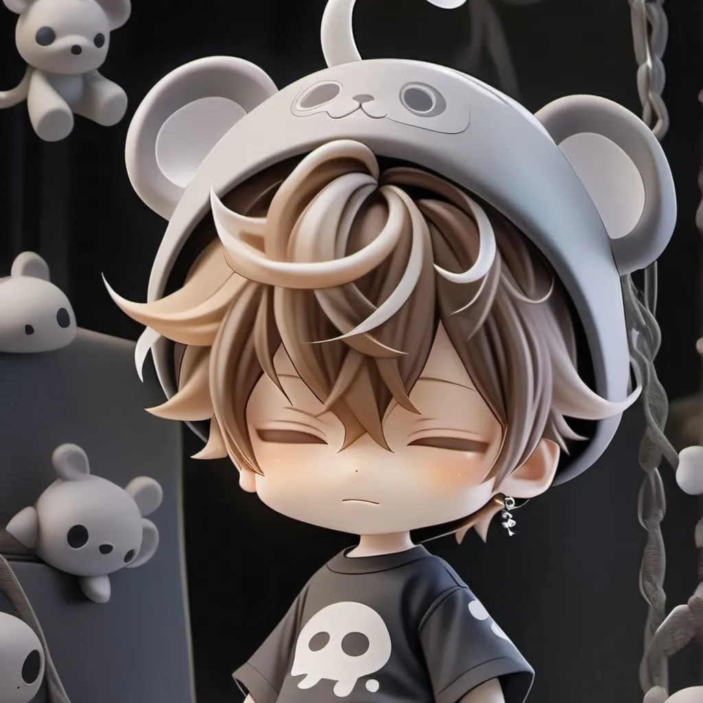 chat with ai character: cute toy