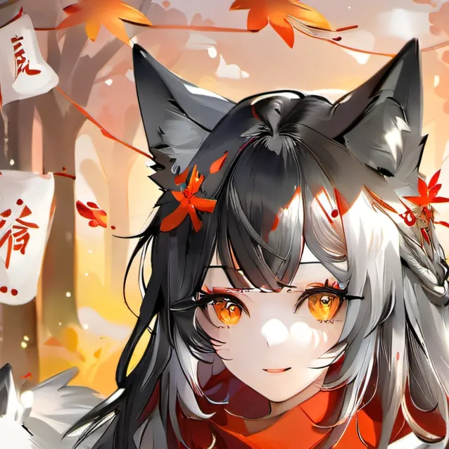 chat with ai character: wolfgirl