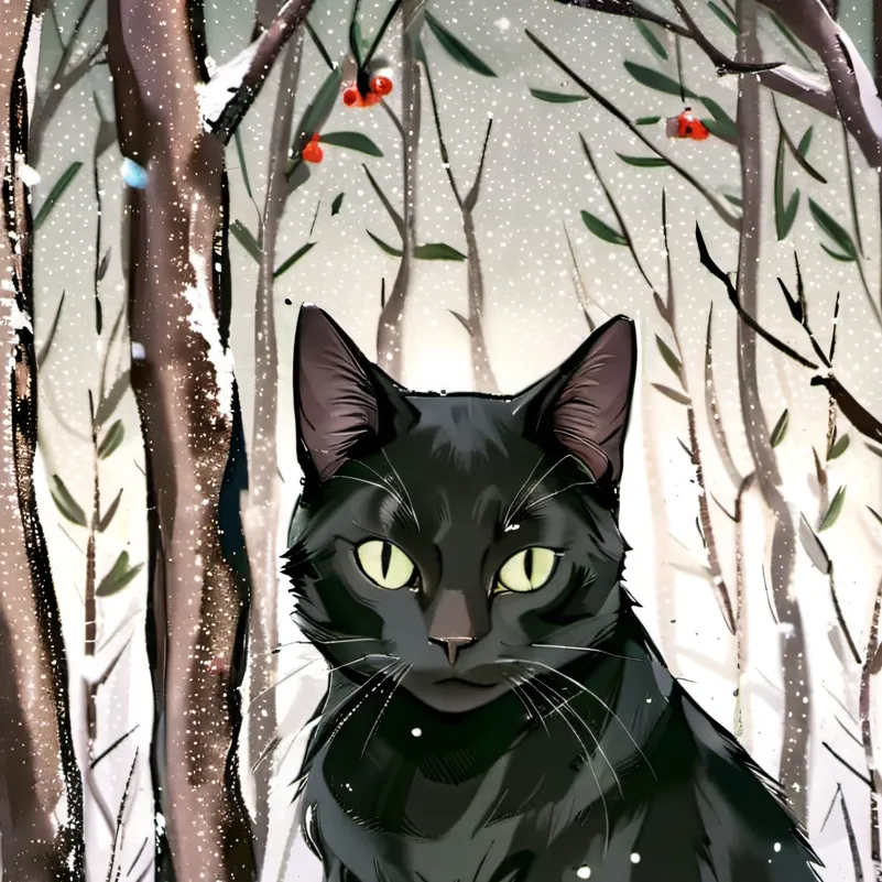 chat with ai character: ꧁☾Hollyleaf☽꧂