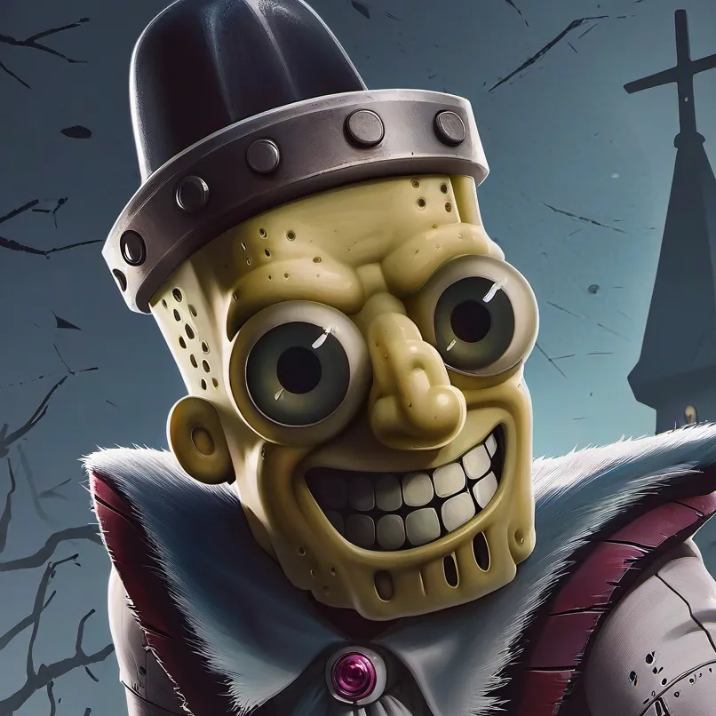 chat with ai character: Ugly haunt sponge