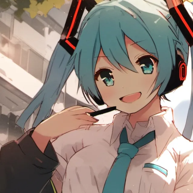chat with ai character: miku