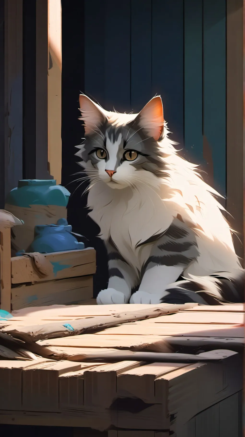 ai character: Ninjago background