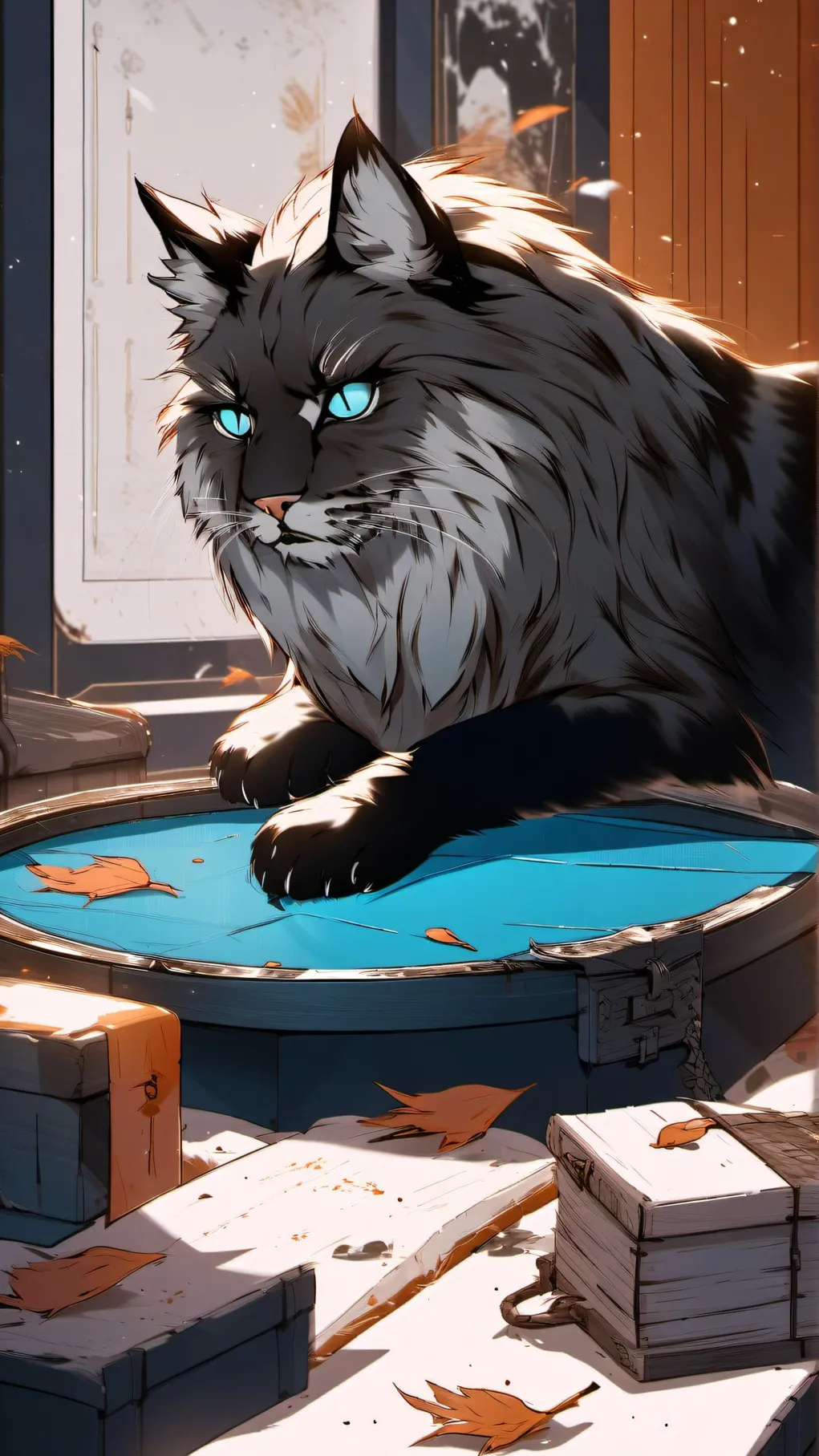 ai character: Ninjago  background