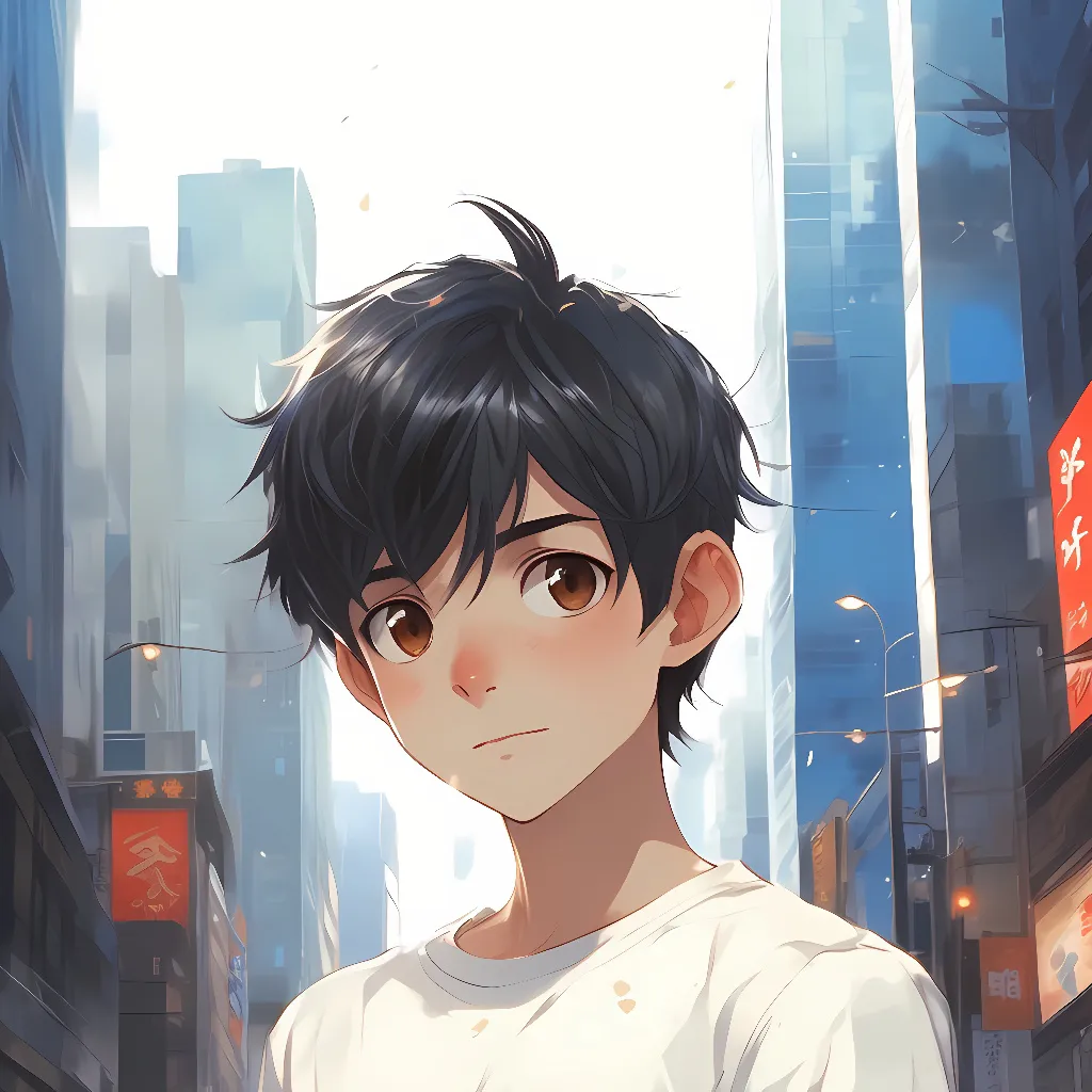 chat with ai character: Hodaka Morishima