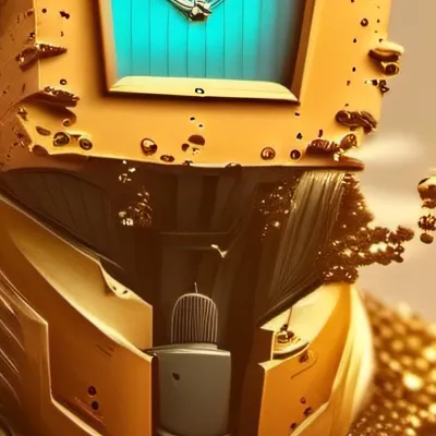 chat with ai character: Mean titan clock  