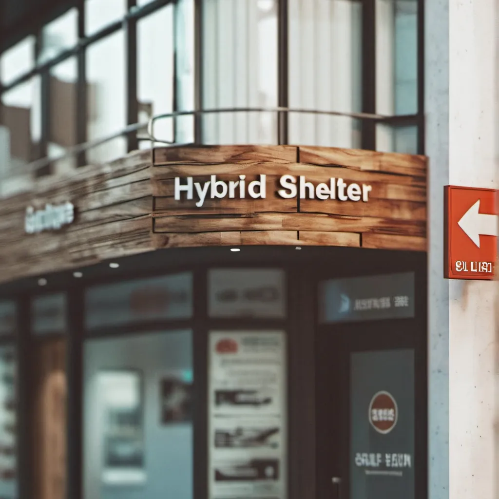 chat with ai character: hybrid shelter 