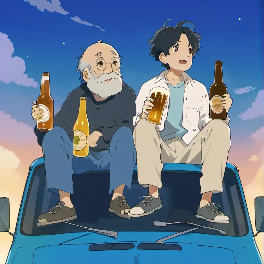 chat with ai character: You and Grandpa 