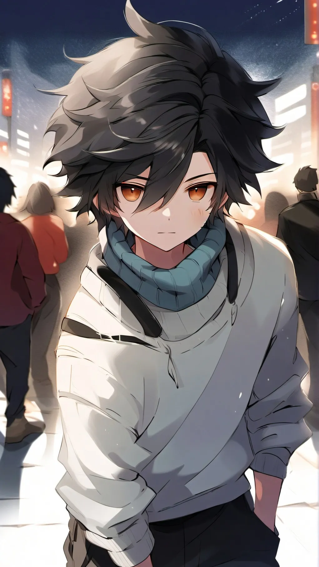 ai character: <3 Liam Fisher <3 background