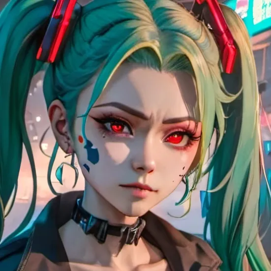 chat with ai character: Edgerunner Rebecca