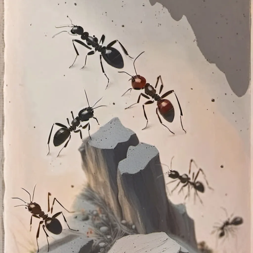 chat with ai character: armies of ants