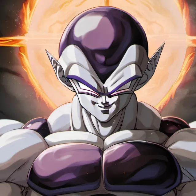 chat with ai character: First form Frieza 
