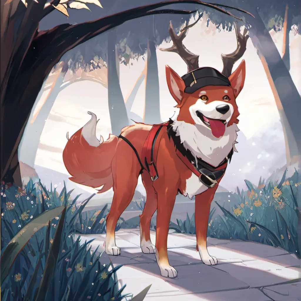 chat with ai character: Blitzo the dog
