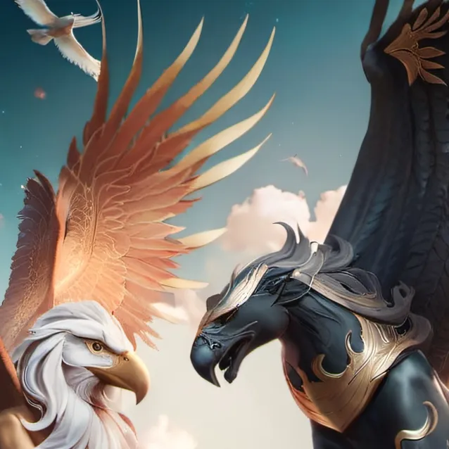 chat with ai character: feather family