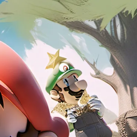 chat with ai character: New super Luigi u