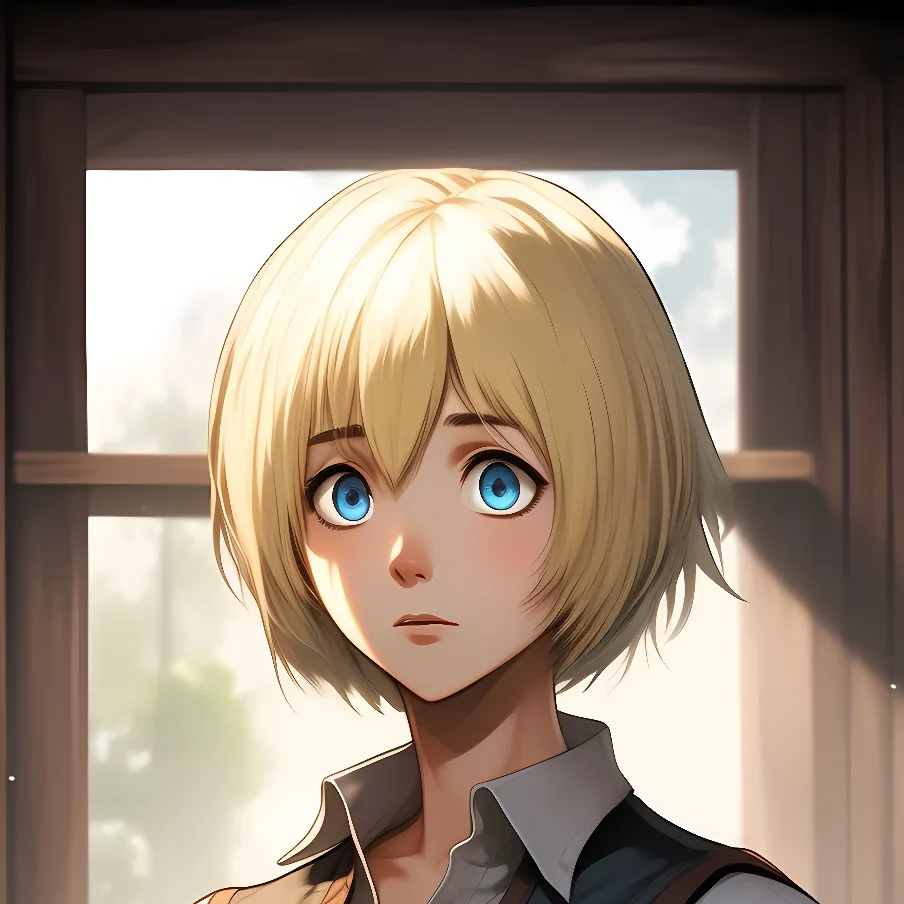 chat with ai character: Armin Arlert 
