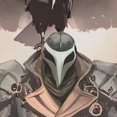 chat with ai character: the crow.