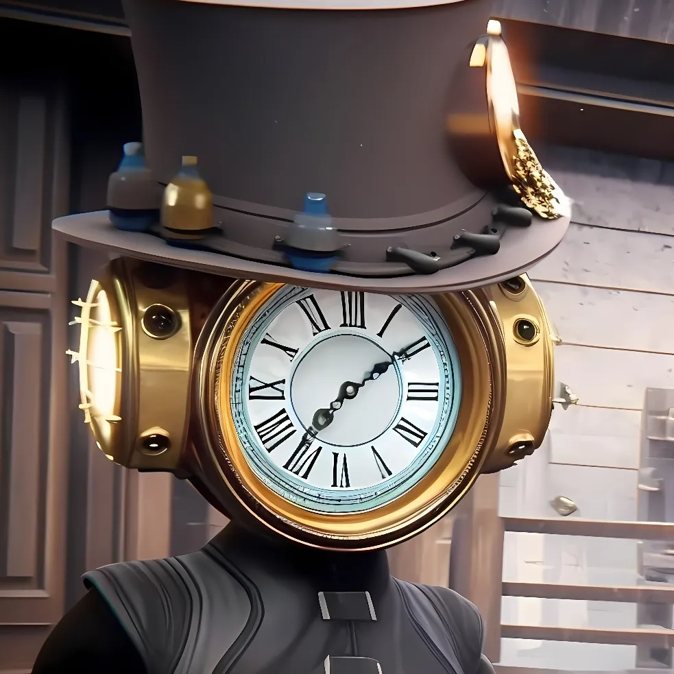 chat with ai character: Clock Woman