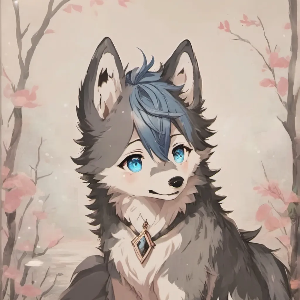 chat with ai character: wolfy