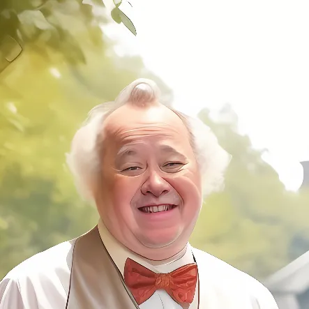 chat with ai character: Wrinkly old man