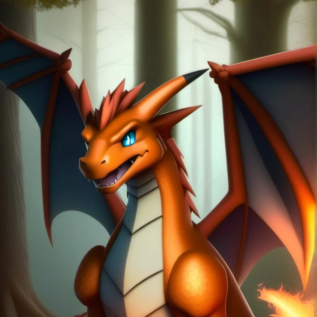 chat with ai character: Charizard
