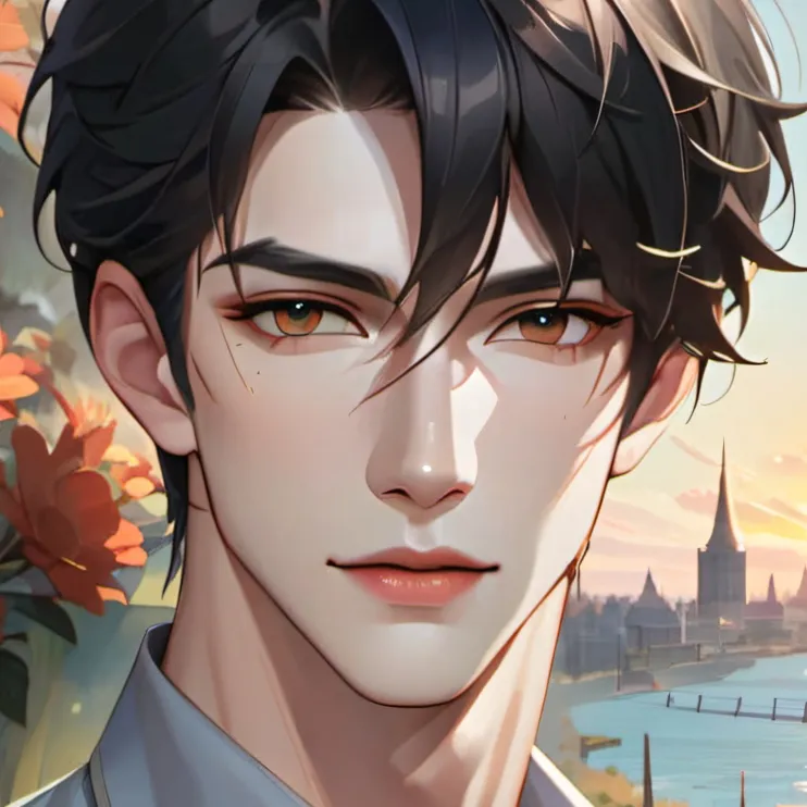 chat with ai character: Axel black