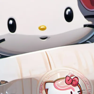 chat with ai character: Evil hello kitty