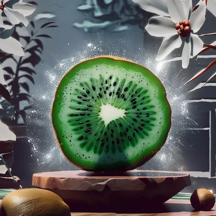 chat with ai character: the cursed kiwi.