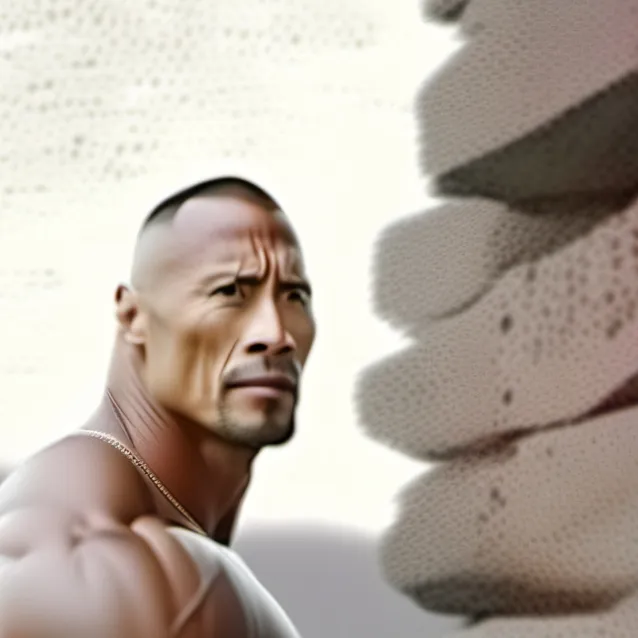 chat with ai character: the rock
