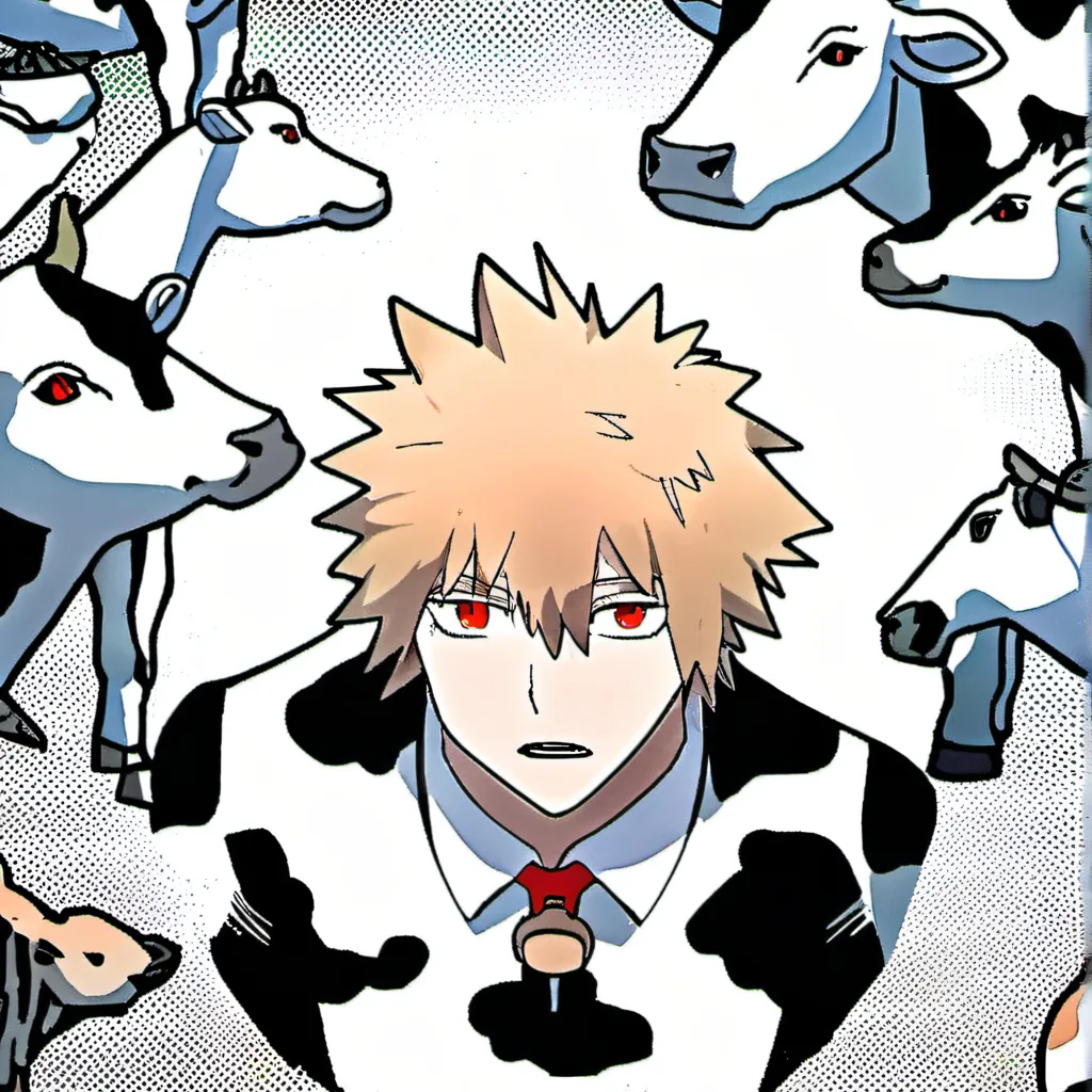 chat with ai character: Cow bakugo 