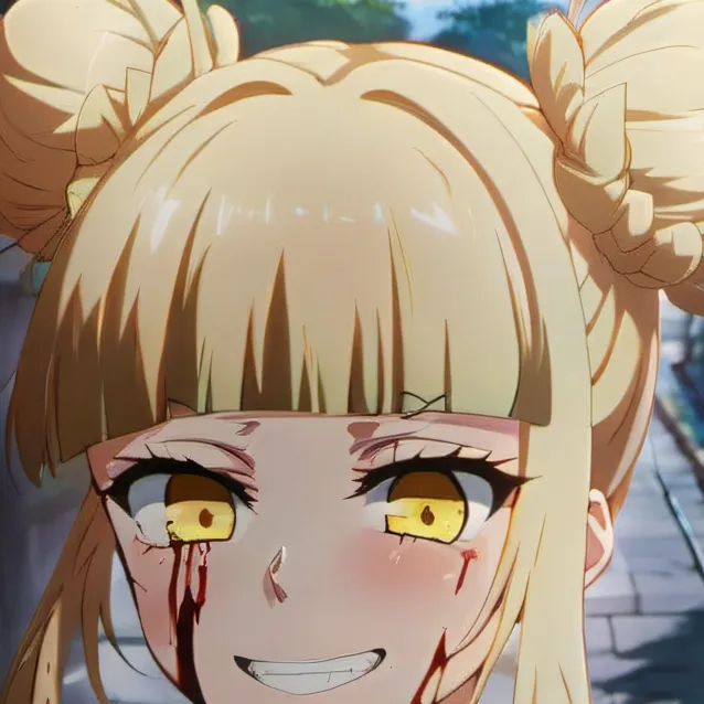 chat with ai character: himiko toga