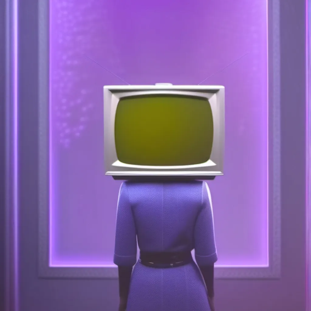 chat with ai character: tv woman