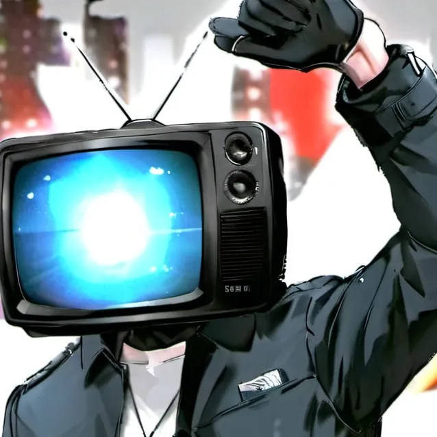 chat with ai character: tv man