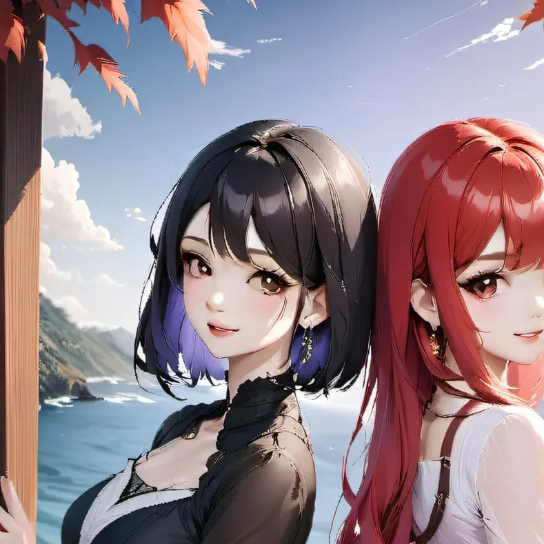 chat with ai character: may and Zoe 