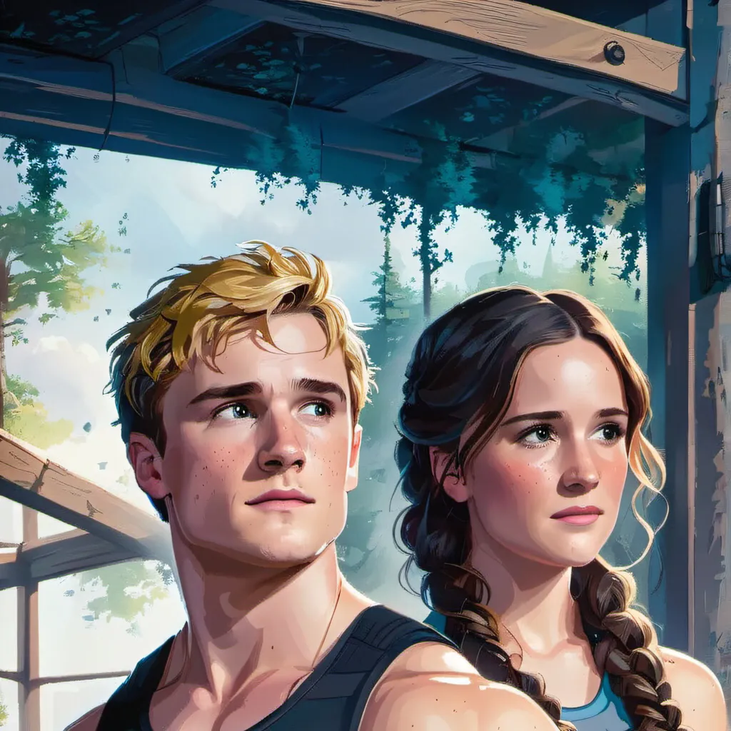 chat with ai character: Katniss and Peeta