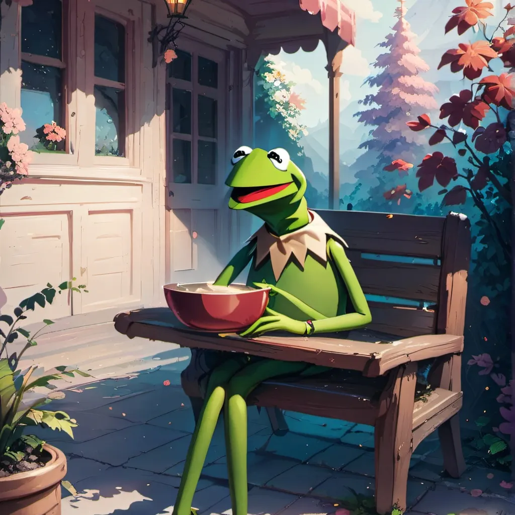 chat with ai character: Kermit