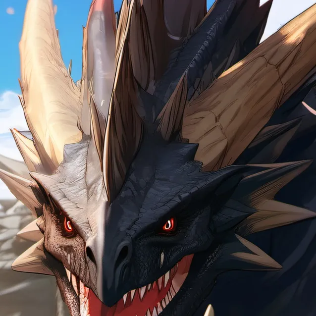 chat with ai character: nergigante girl 