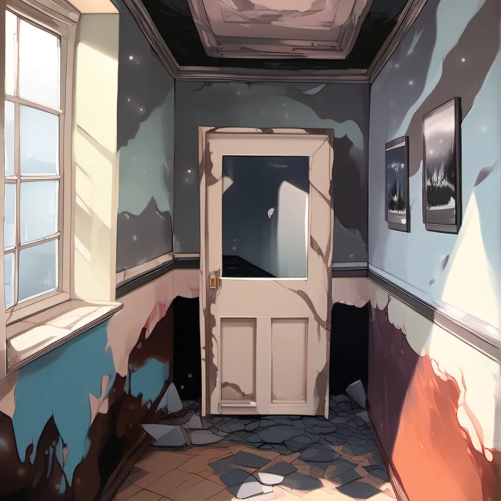 chat with ai character: annoying door