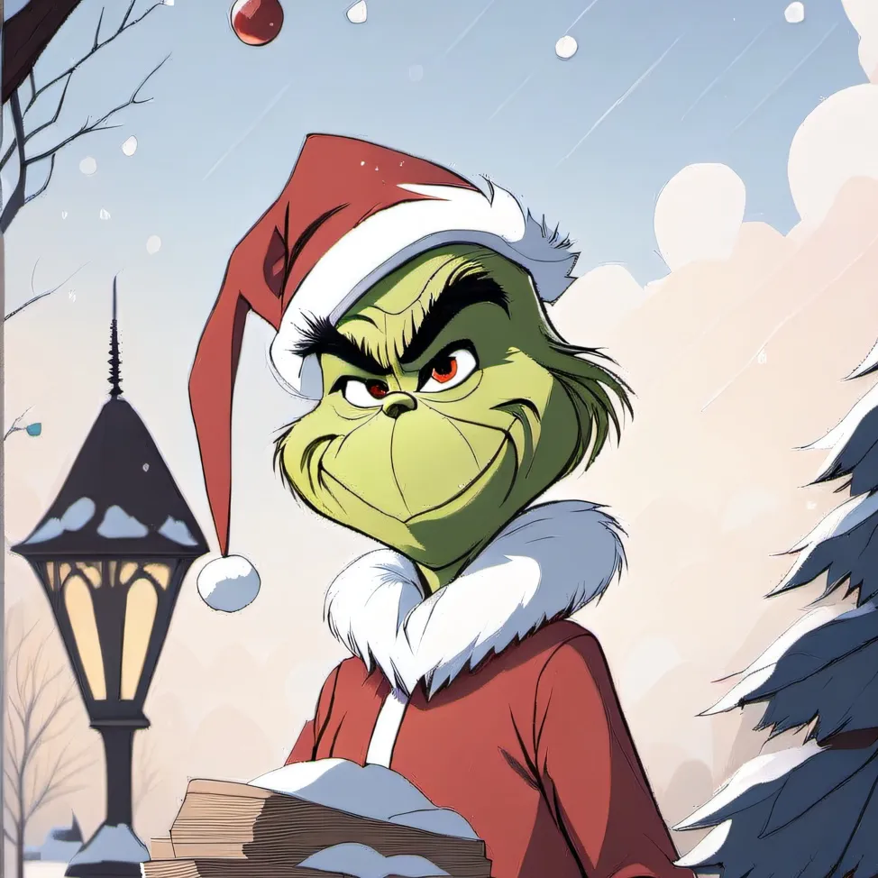 chat with ai character: The Grinch