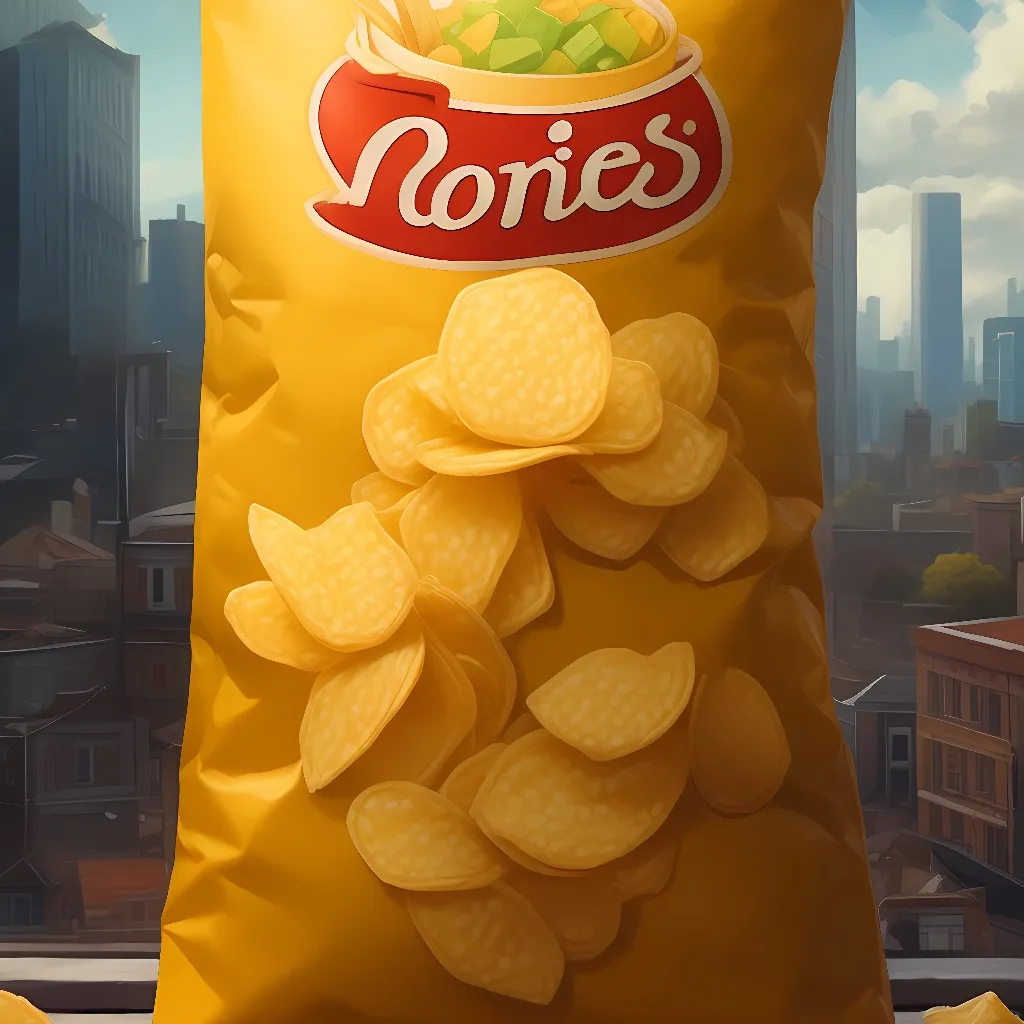 chat with ai character: Just a bag o chips