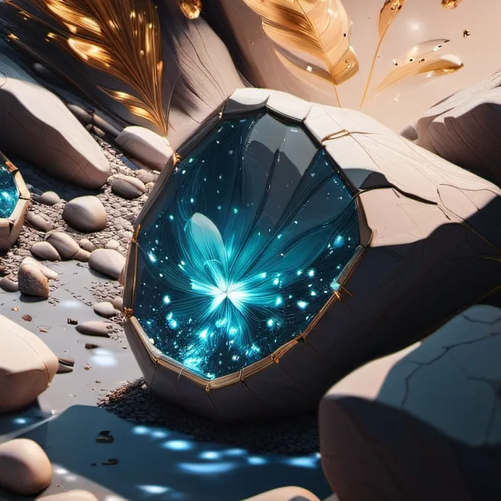 chat with ai character: living crystal